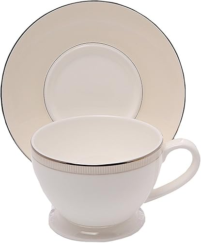 Miniatura 3 de Expositor de taza y platillo individual (artículo #405C) - Paquete de 6