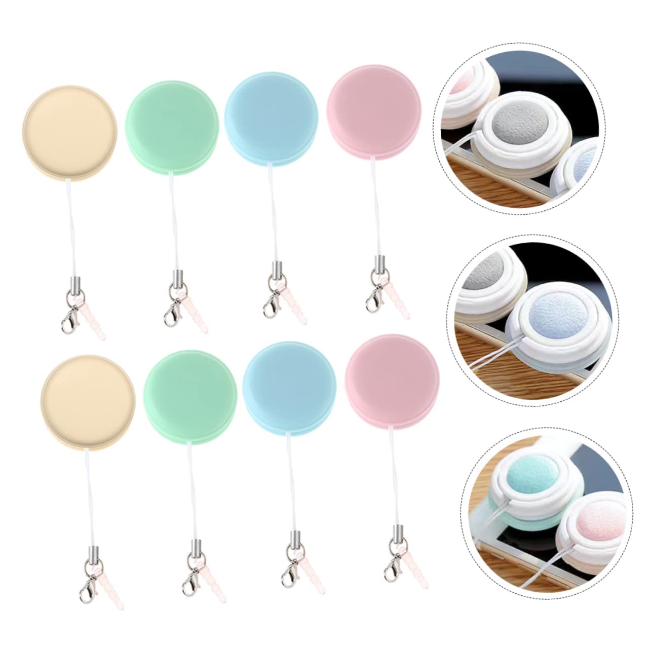 Tofficu 30pezzi Salviette Pulisci Schermo Microfibra Per Occhiali e Dispositivi Elettronici Colorazioni Random Lavabili e Riutilizzabili Per Rimuovere Polvere e e Schermi