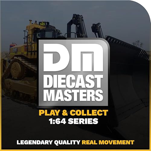 Miniatura 9 de Diecast Masters Bulldozer Caterpillar D11 a escala 1:64 con 2 cuchillas y desgarradores traseros Modelo 85637 | Play & Collect Series Cat