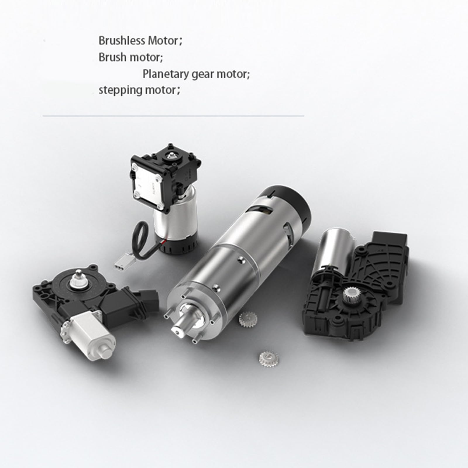 Molteplici Applicazione Meccanismo di Ascensore Motore 3001475 Configurazione Asta Lunga Fattori di Metallo Commerciale Manutenzione Simplistica per Piattaforme Veicolo Ascensore Motore Parte