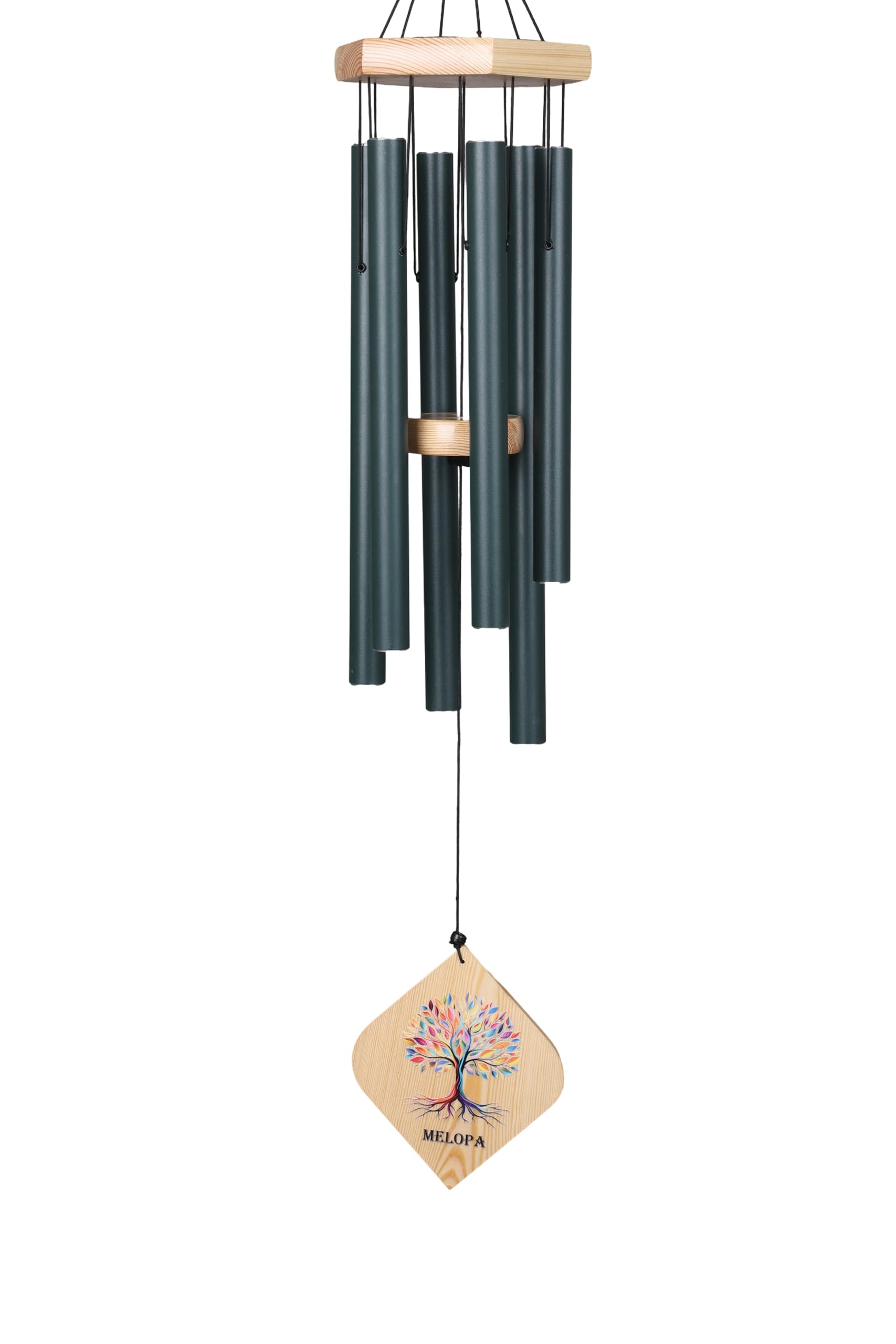 33" Rose Gold Wind Chimes - Relaxing Sounds FREE SHIPPING -8