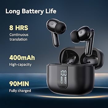 Amazon.co.jp: 言語翻訳イヤホン、3-in-1 高速翻訳イヤホン 150