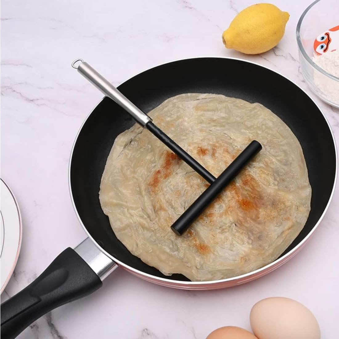 Distributore di Crepes in Acciaio Inossidabile per Pancake e Frittelle