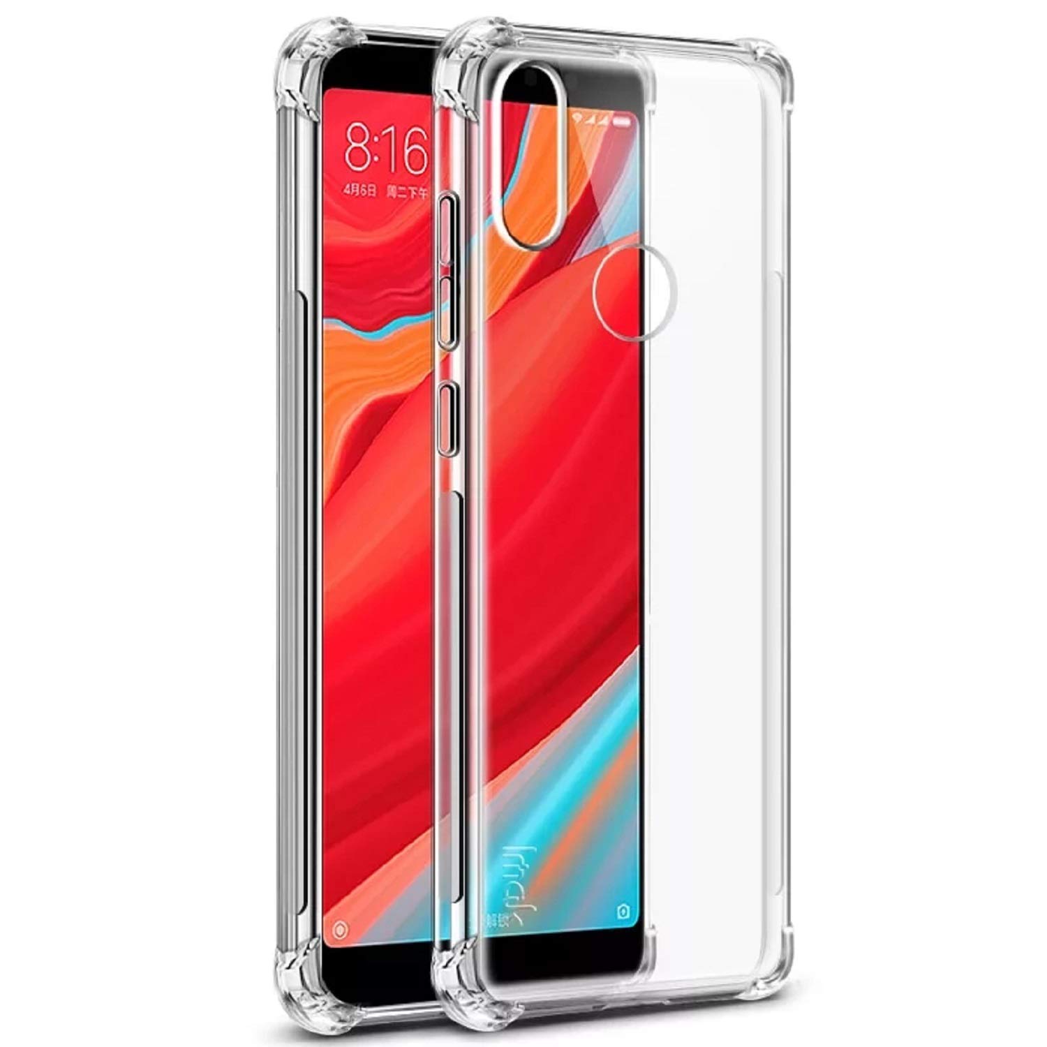 E-COSMOS for Redmi Y2 Case Cover Slim Crystal Clear Soft TPU Back Cover (Transparent) (B08S53X3NV) Amazon Price History, Amazon Price Tracker