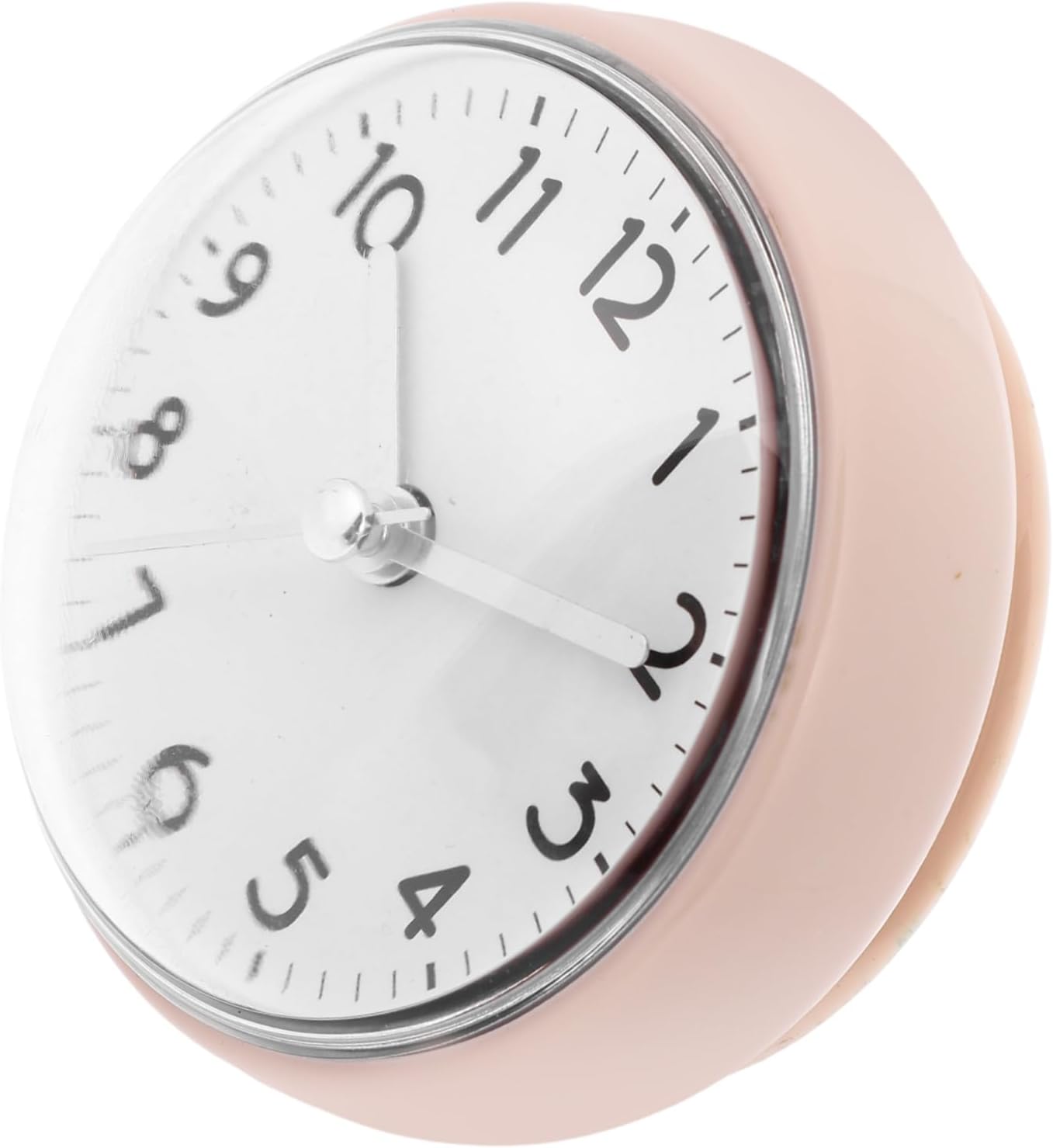 Bathroom Clock with Suction Cup for Wall Fog Resistant Shower Timer for Kitchen and Spa Easy Installation Decorative Wall Clock for Humid Spaces