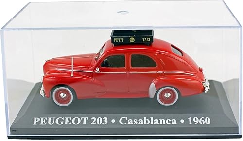 Miniatura 4 de Altaya IXO Casablanca Taxi 1960 Coche 143 Escala Modelo Coche Oscuro Interior Versión R0154X