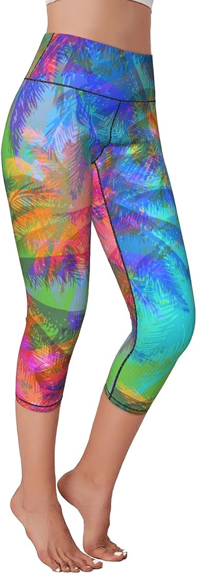 Tummy Control Capris Pants 