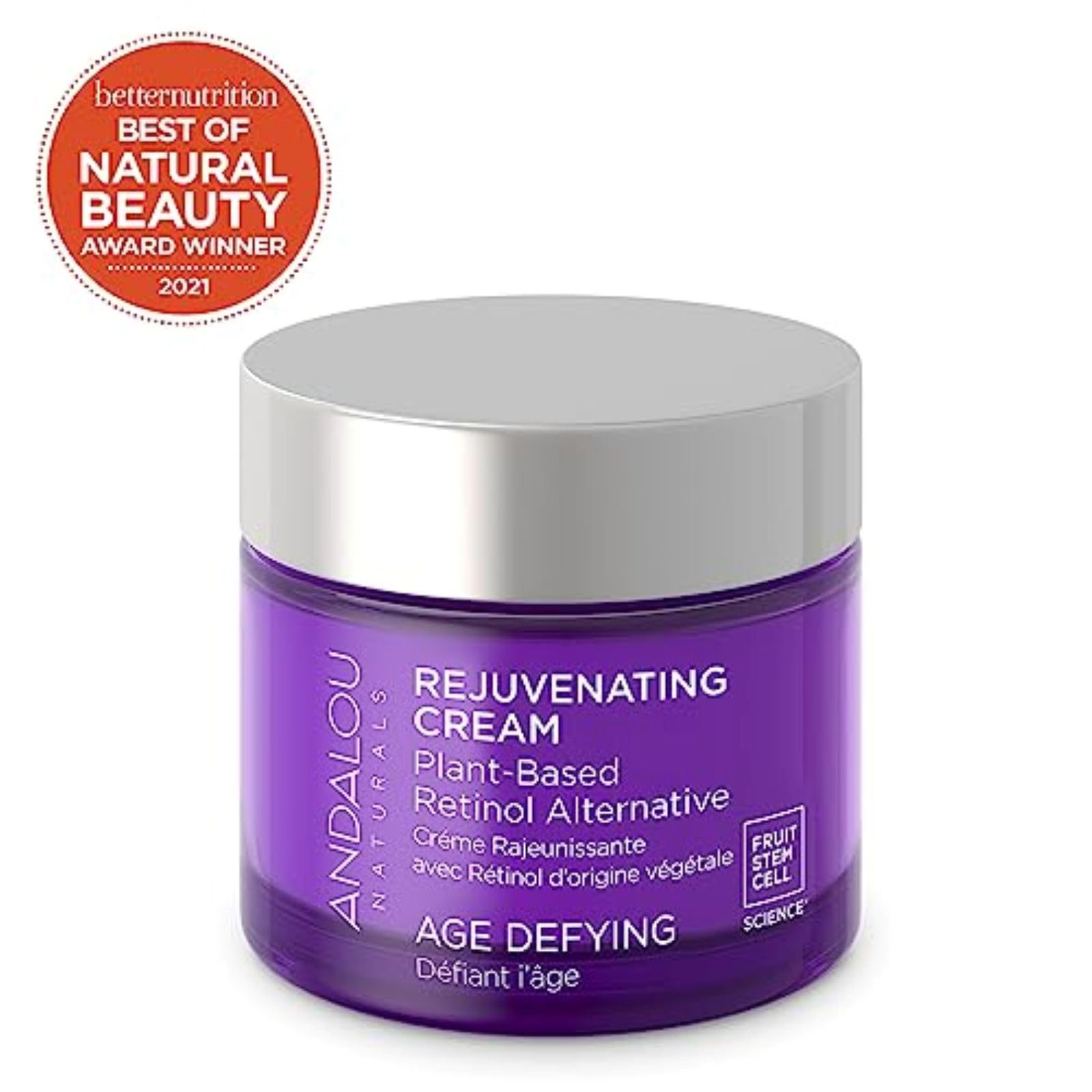 ANDALOU NATURALS Age Defying Plant-Based Retinol Cream, 1.7 OZ