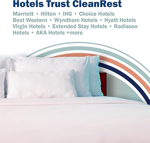 Miniatura 2 de CleanRest PRO - Carcasa de somier, máxima defensa contra alérgenos, ácaros del polvo y más, resistente al agua, barrera contra alérgenos MicronOne,