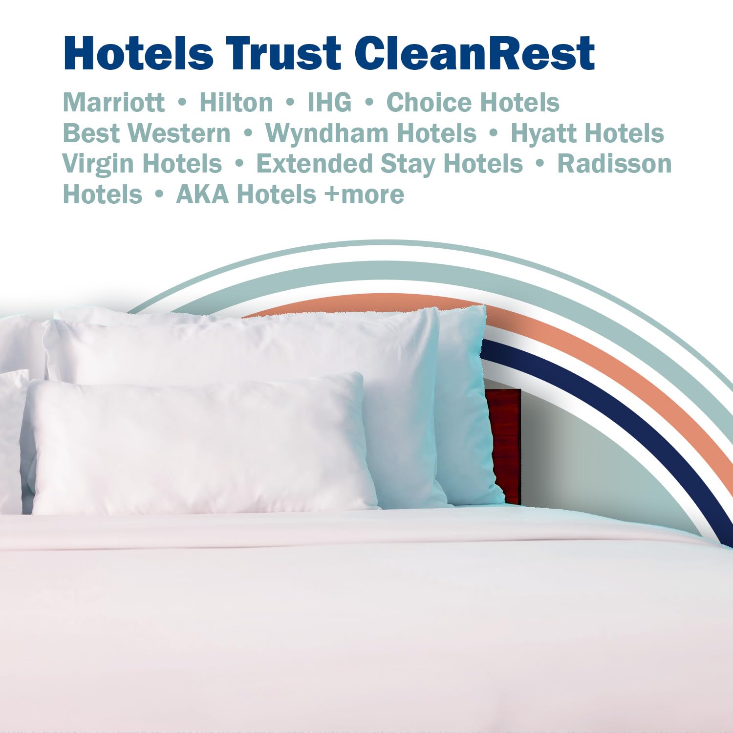 CleanRest Pro Boxspring-Abdeckung – Ultimativer Schutz gegen Allergene, Hausstaubmilben und mehr – wasserabweisend, MicronOne Allergenbarriere, Zip-N-Click (Queen)