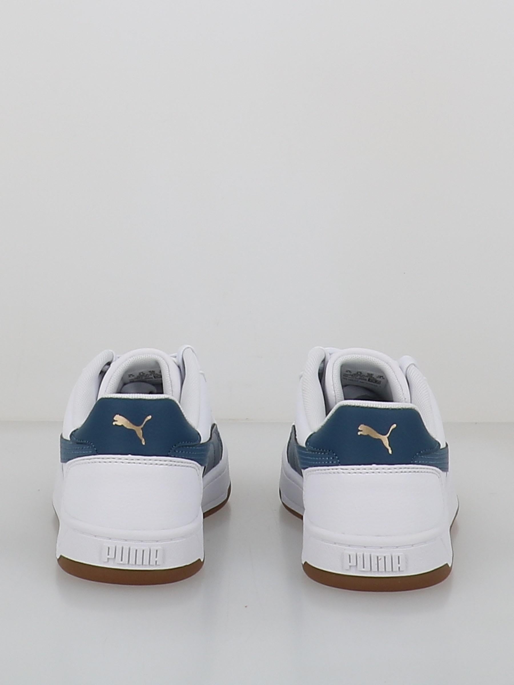 Puma Unisex Kinder Caven 2.0 Jr Sneaker, Puma White Dark Indigo Gum, 36 EU
