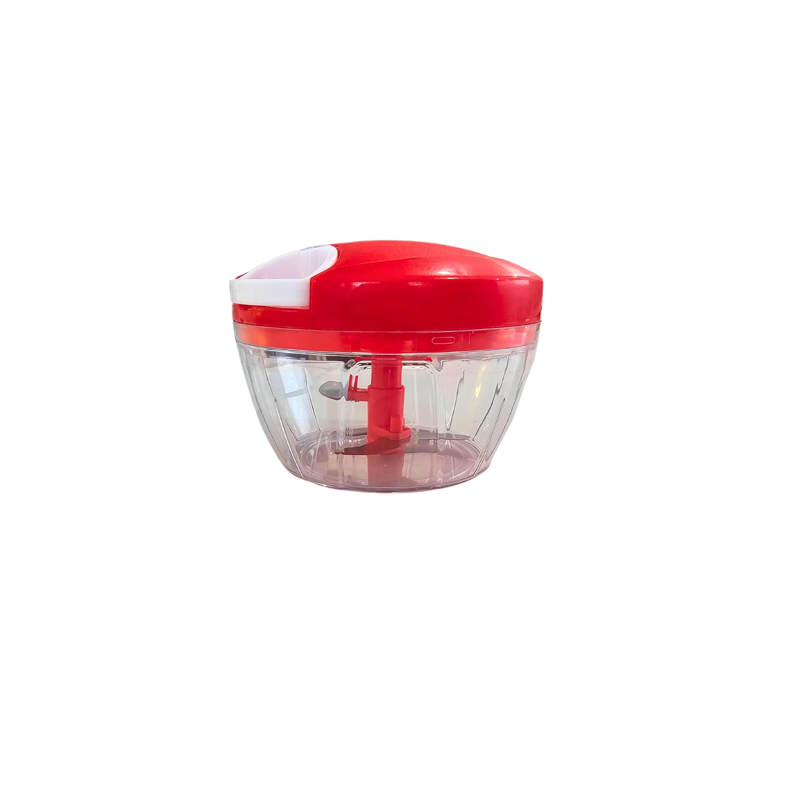 Adierim Portable Chopper with Rope, Red, (500 ml)