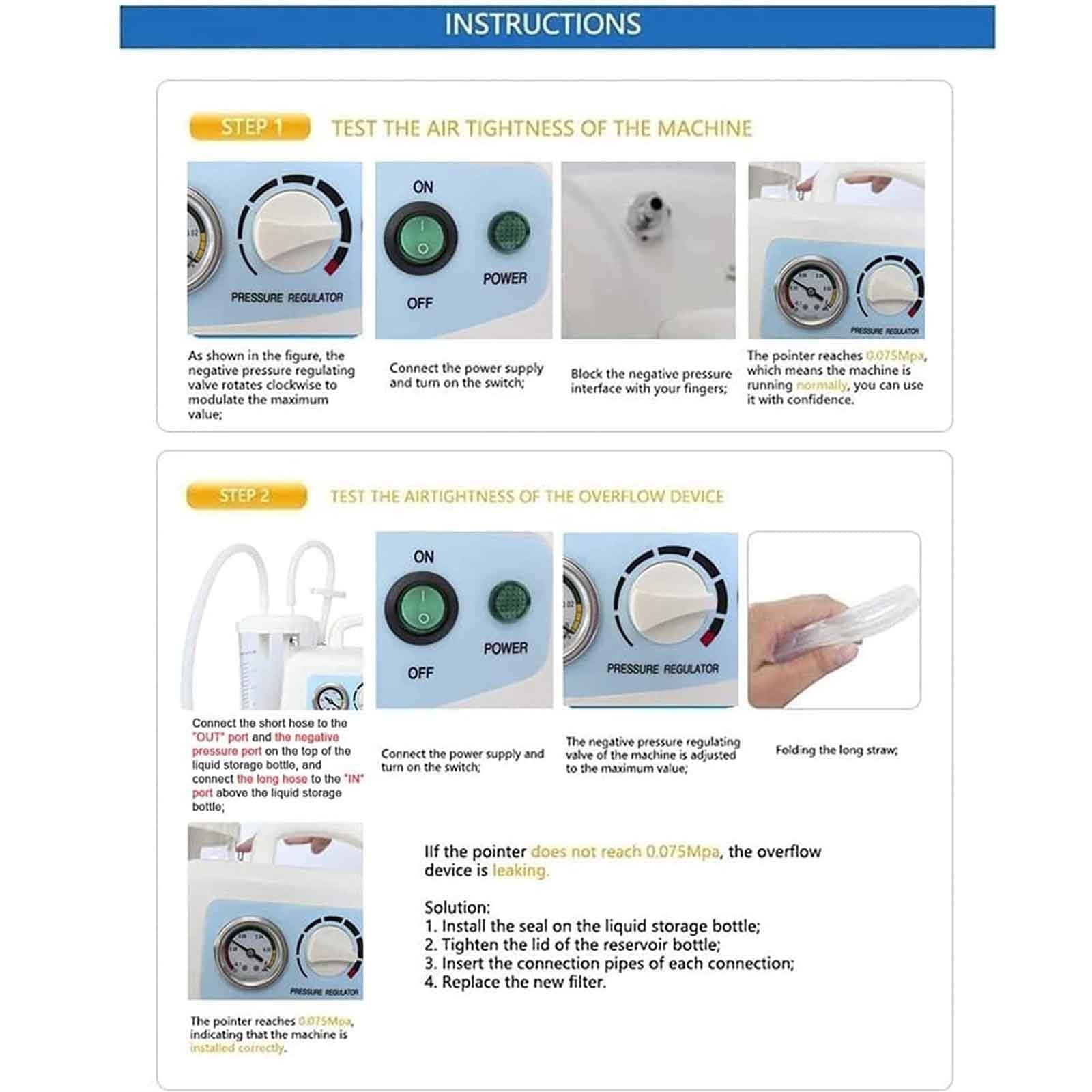 Aspirazione Automatica Del Catarro Medicale, Macchina For L'aspirazione Delle Secrezioni Mucose, Macchina Elettrica For L'aspirazione Dell'espettorato, For L'assistenza Domiciliare Di Anziani, Adulti
