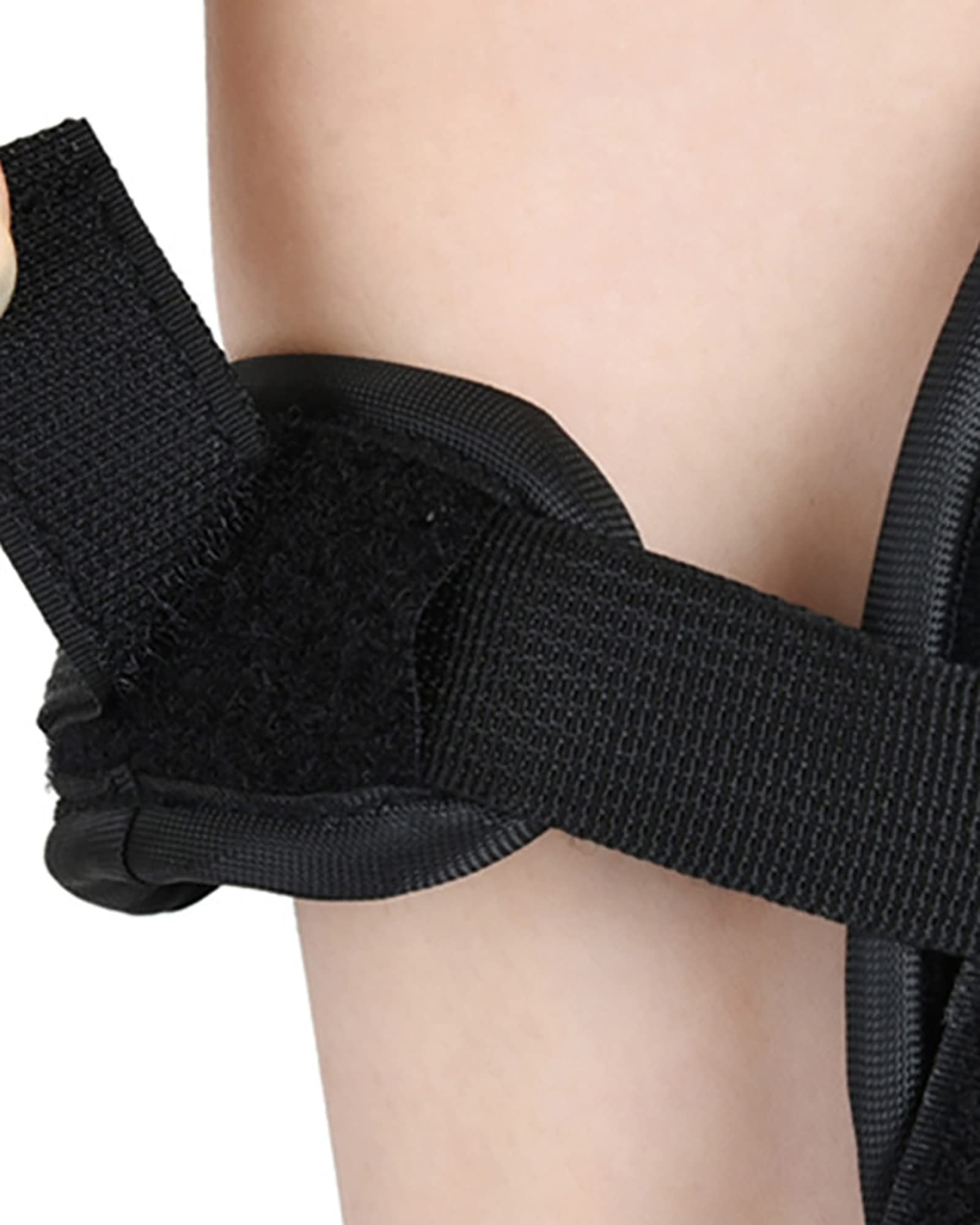 Férula de soporte para pie nocturno, ortesis de pie ajustable, férula protectora para fracturas fascitis plantar, S (S)