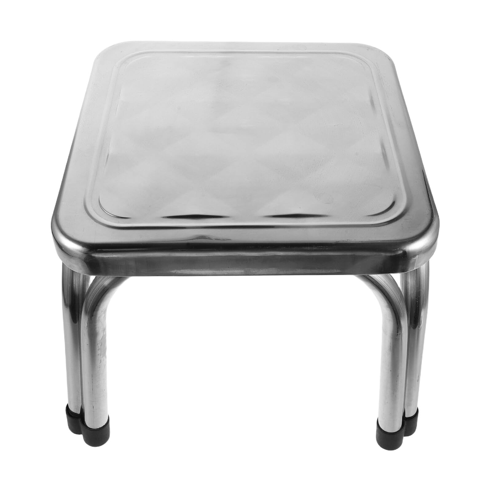 Taburete de Acero Inoxidable 22 Cm Antideslizante para Ducha y Baño, Banco Compacto para Personas Mayores, Taburete Resistente para Cocina y SPA, Asiento Seguro para Movilidad