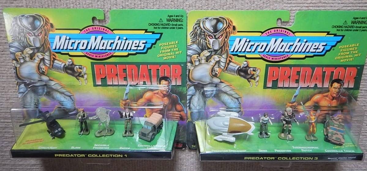 Amazon | プレデター フィギュアセット マイクロマシーン 2パック 
