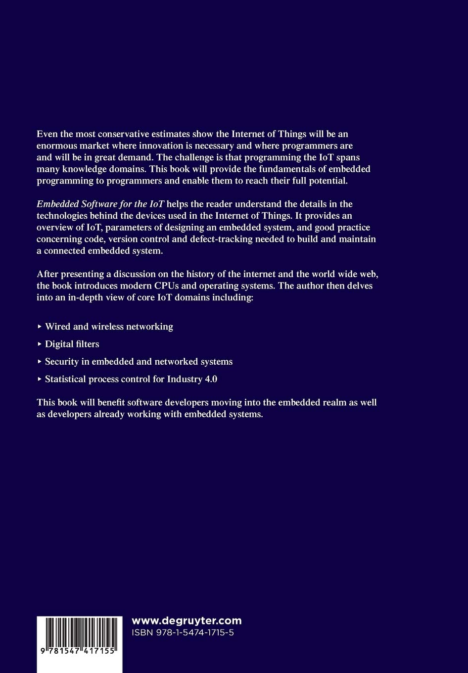 Embedded Software for the IoT