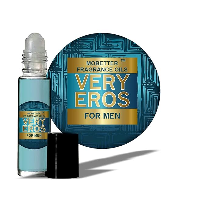 Buy Very Eros Men Body Oil by Mobetter Fragrance Oils (10ml Roll On