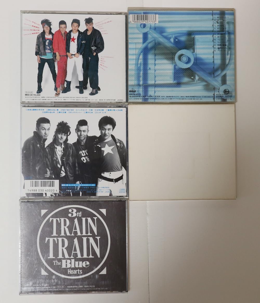 【５枚セット】ブルーハーツ／甲本ヒロト 真島昌利 ハイローズ クロマニヨンズ 5枚セット】ブルーハーツ／甲本ヒロト 真島昌利 ハイローズ