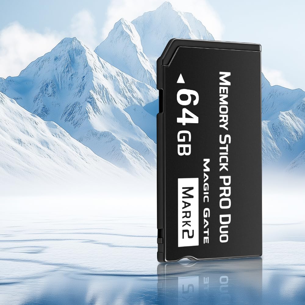 Tarjeta de memoria Memory Stick Pro Duo MagicGate Mark2 de 64 GB para un almacenamiento mejorado