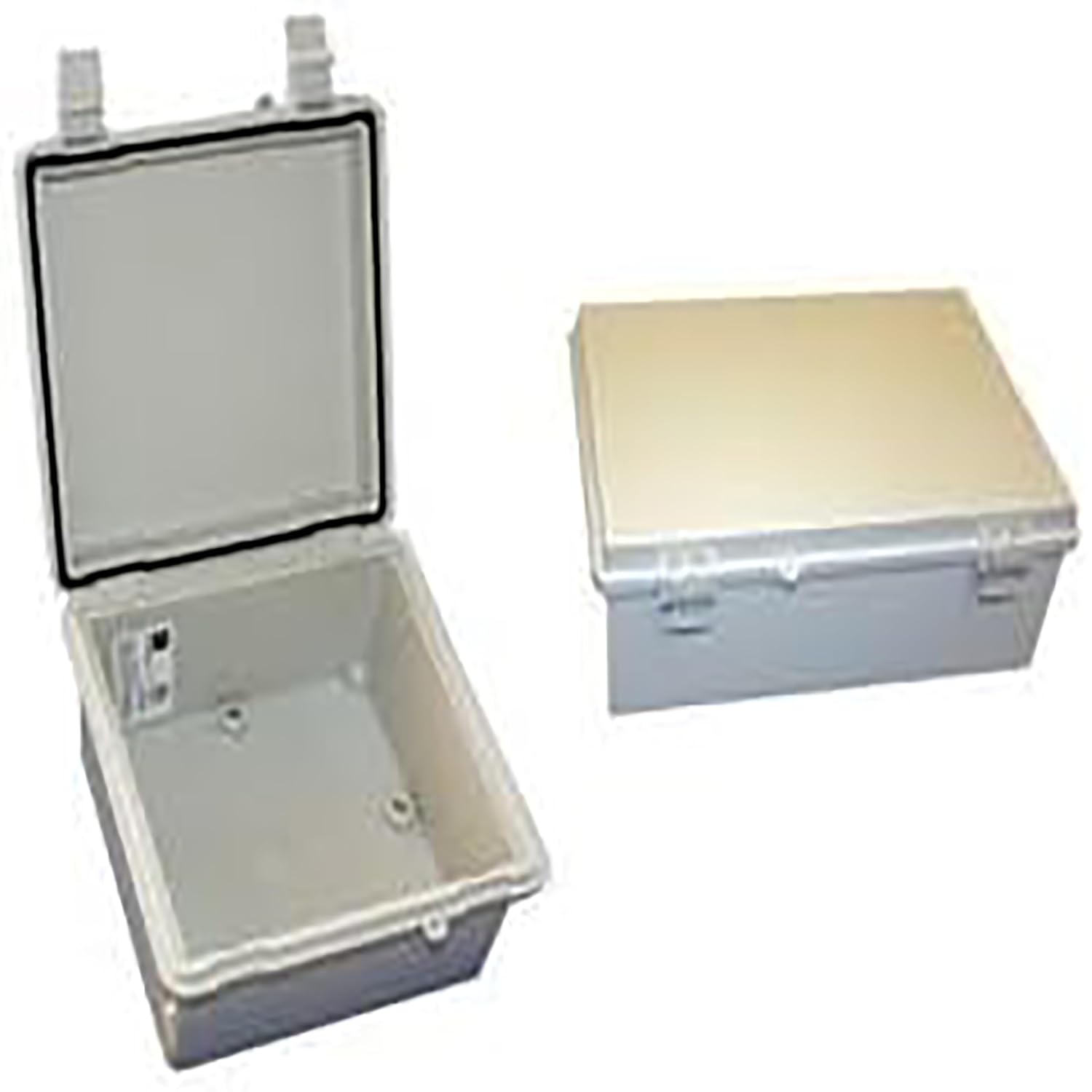 BUD Industries NBF-32026 Plastic Indoor NEMA ABS, 15.75 L x 11.81 W x 6.30 D, White