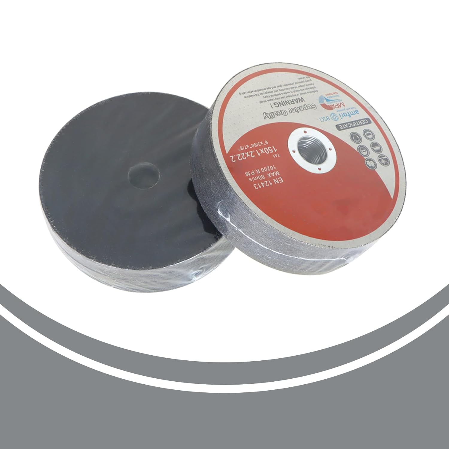 50-Pack Cut-Off Wheels, 6 x 0.045 x 7/8 Metal & Stainless Steel Cutting Wheel, Thin Metal Cutting Disc for Angle Grinder 10200RPM