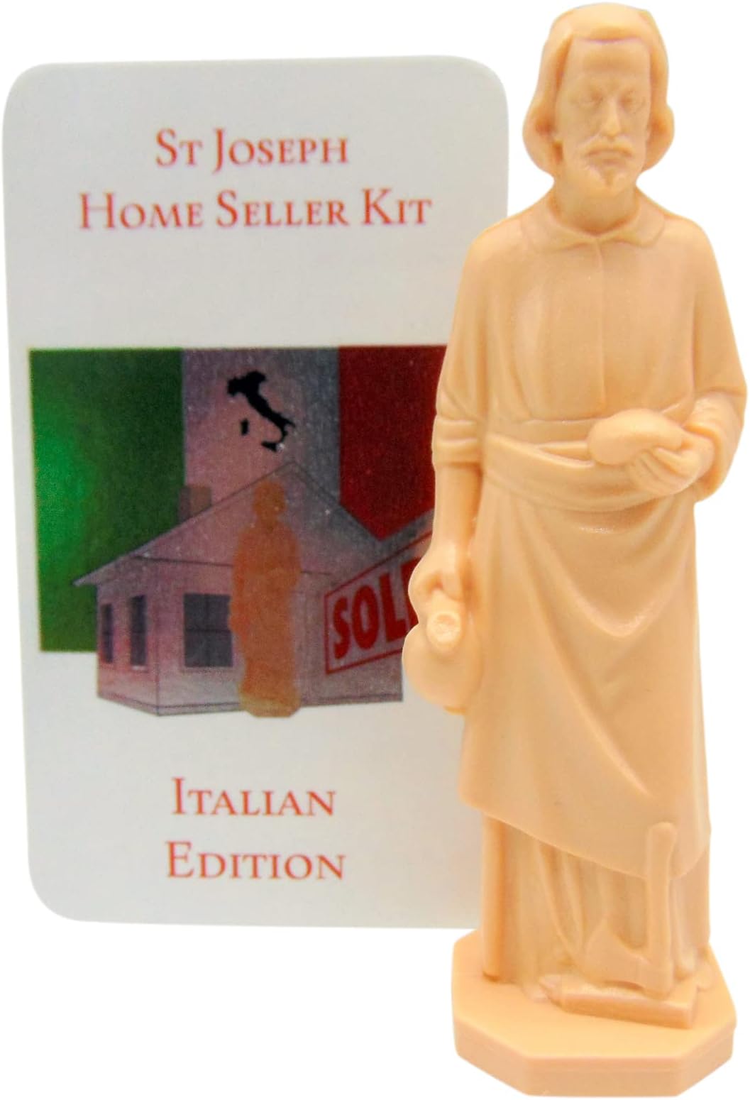 Saint Card Storage Booklet Holy Card Holder Booklet  20 Sleeves For Prayer  Cards, Includes Saint Joseph Holy Card Saint Joseph Statue For Selling Home