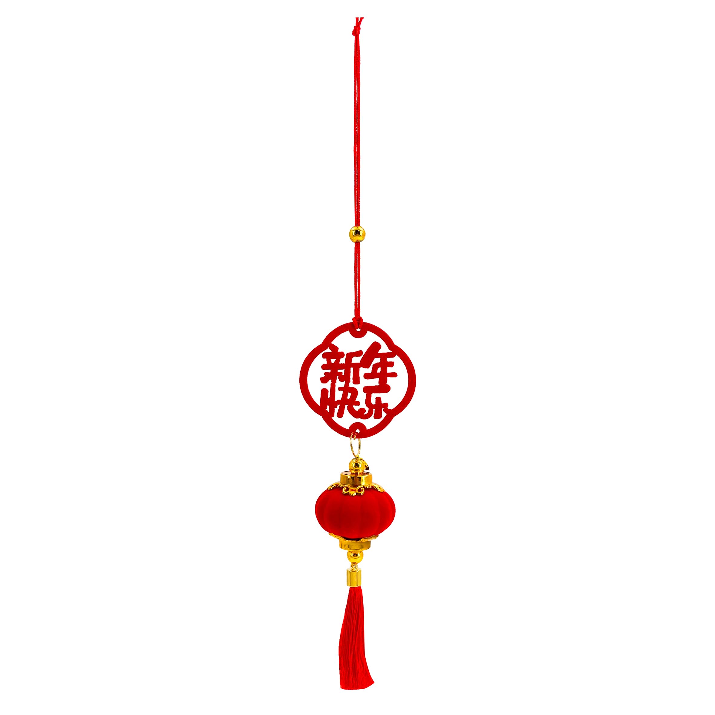 Party Magic Happy Chinese New Year-Lantern Decoration 5.5x34.5cm
