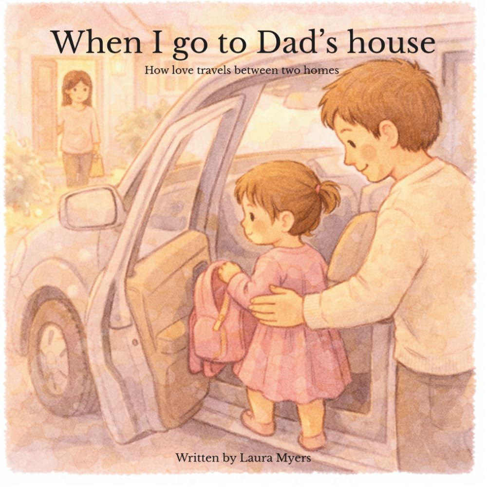 When I go to Dad's house: How love travels between two homes (Love Travels Between Homes Collection)