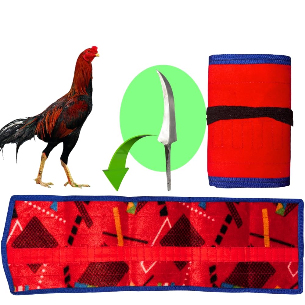 BLANKED Knife Pouch for Aseels keep your Aseel blades safe, secure, and organized with durable design,