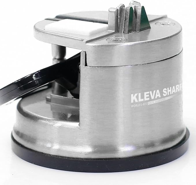 Kleva Sharp Stainless Steel Pro Knife Sharpener Includes 2nd Stage