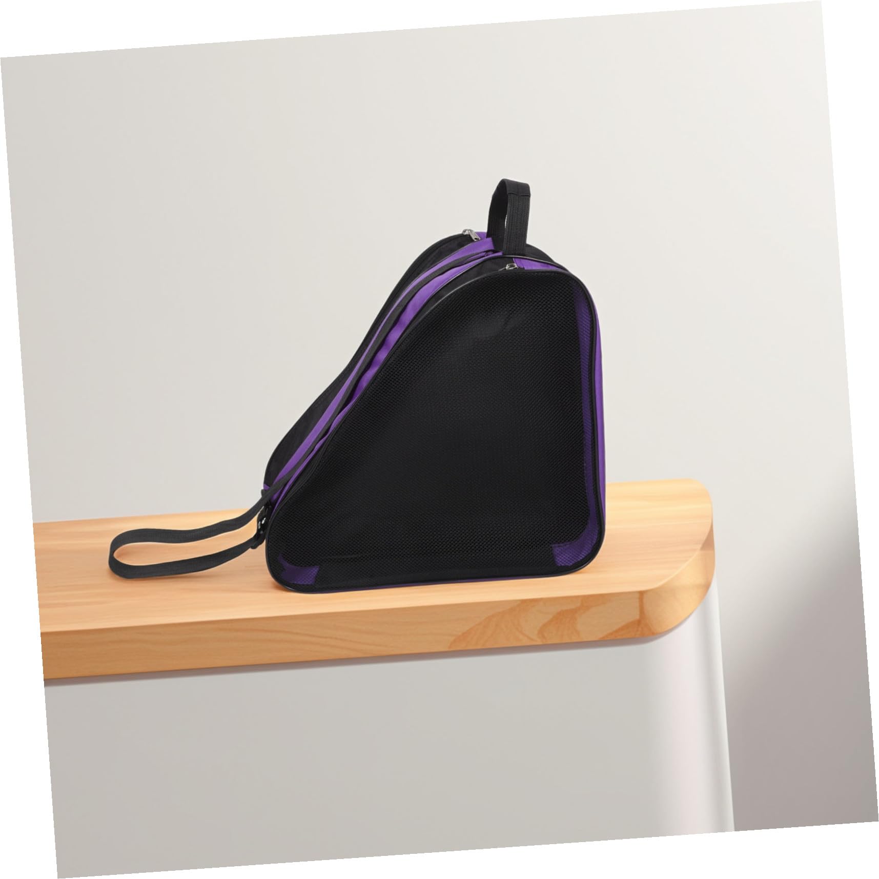 TOYANDONA 2piezas Bolsa para Patines de Hielo Portátil con Cremallera para Guardar Zapatos para Patinadores y Exteriores