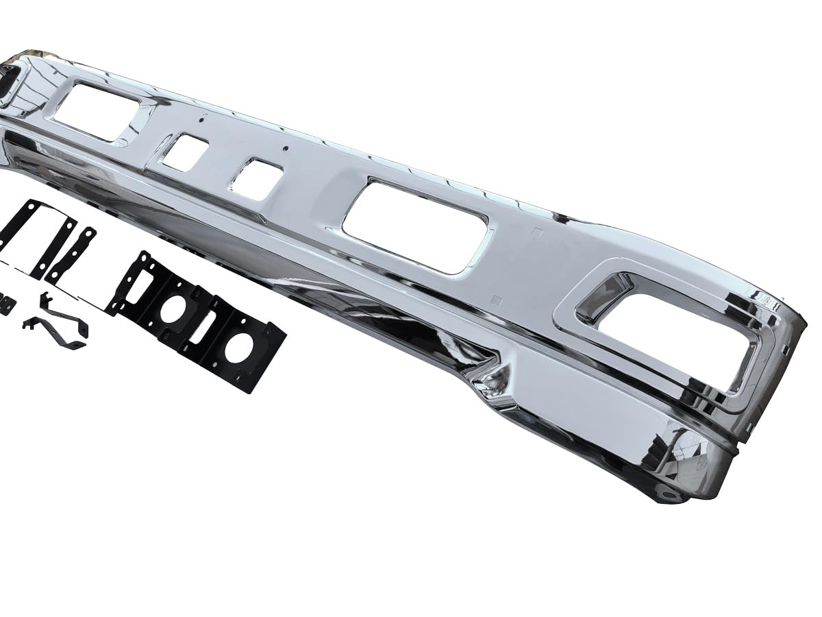 Amazon | JOP 07 エルフ ワイド メッキ フロント バンパー エアダム  