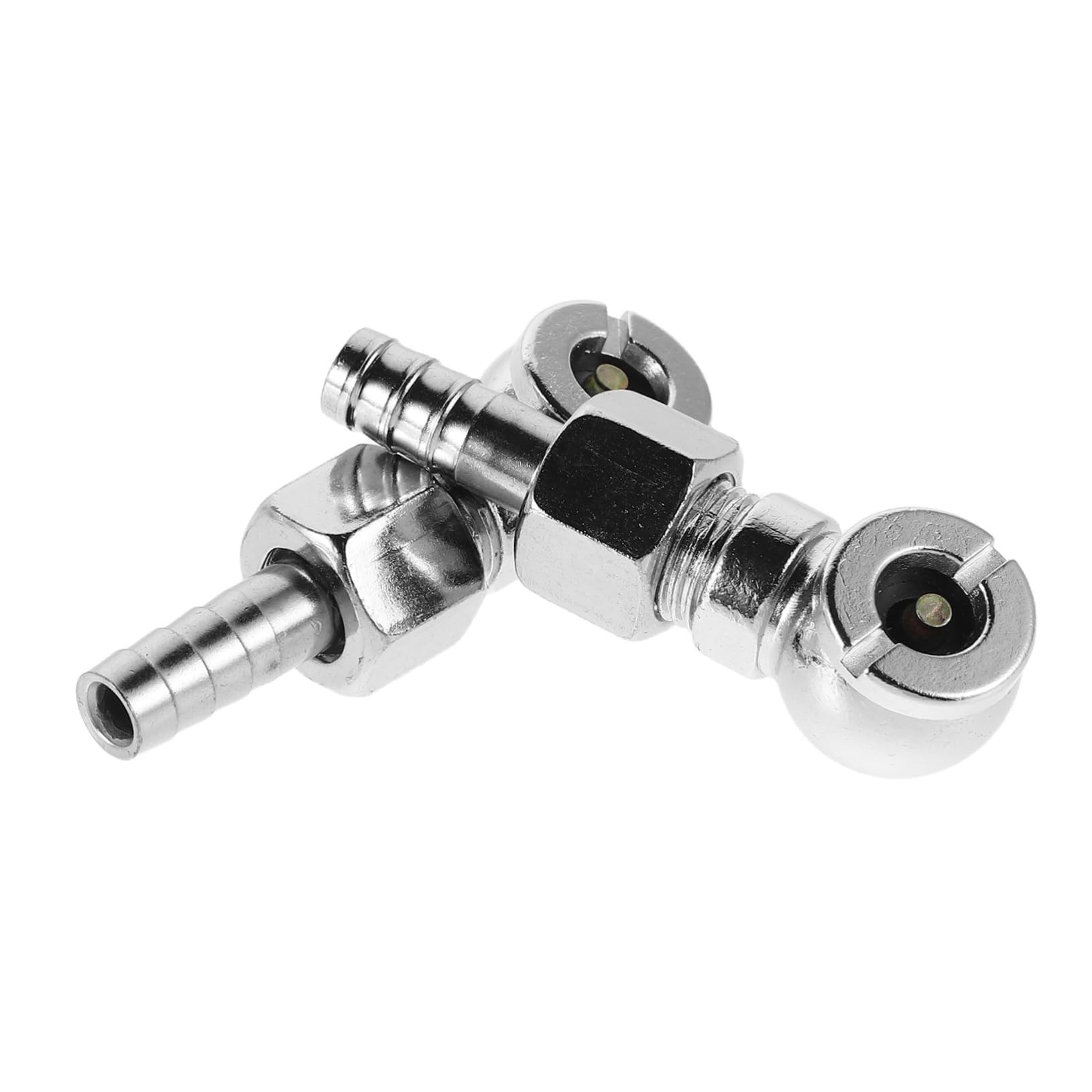 PLAFOPE 2pcs Air Compressor Tire Inflator Nozzle Adapter for Quick Connect Cars Trucks More Versatile Fit Easy Operation Compatible with Various Tire Types