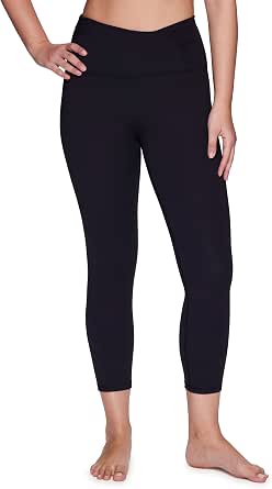 RBX Mid Weight Flex Peach Soft Crop Leggings Size M