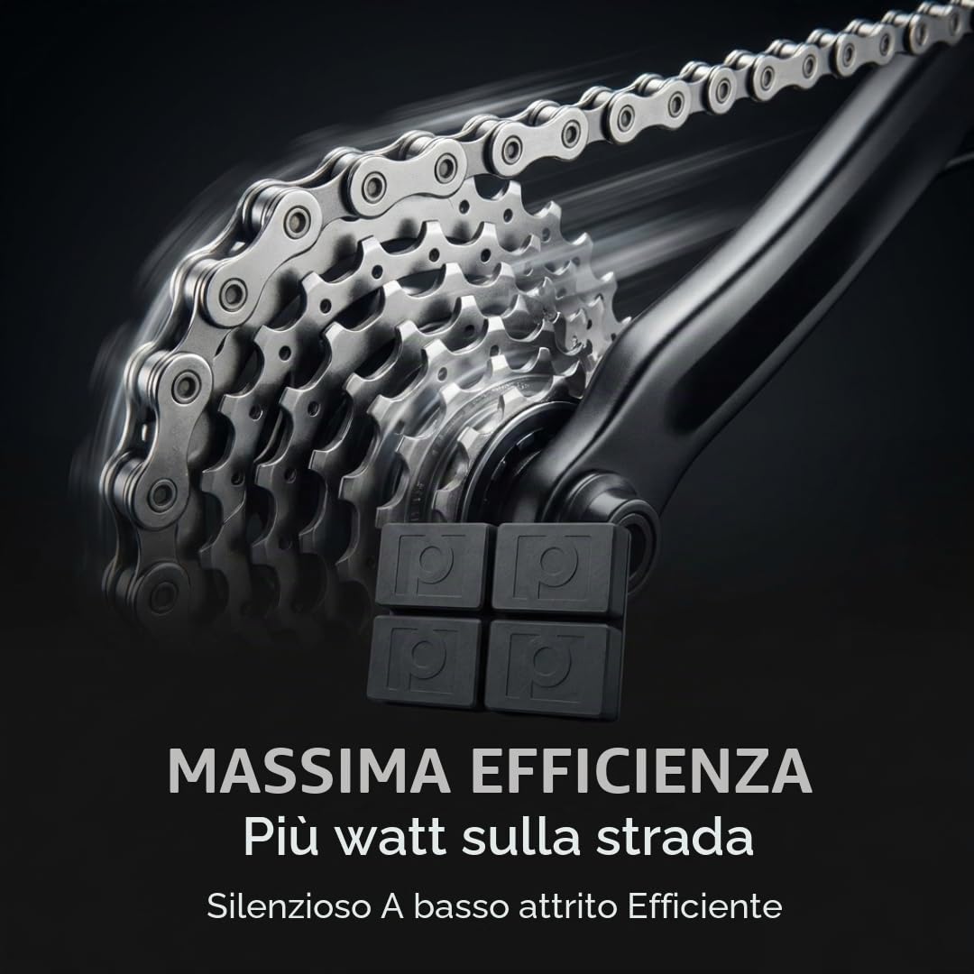 Cera calda per catena di bicicletta ad alte prestazioni, con C, MoS2 e WS2, cera calda per catena della bicicletta, lubrificante per catena della bicicletta, cera per bici da