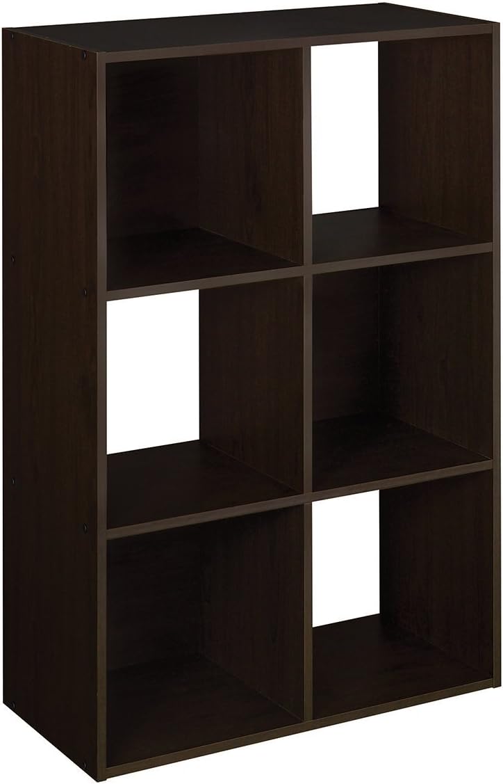 78815 Cubeicals Organizer, 6-Cube - Espresso