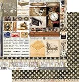 Penelope Dee Memorabilia Noteable Double-Sided Cardstock 12