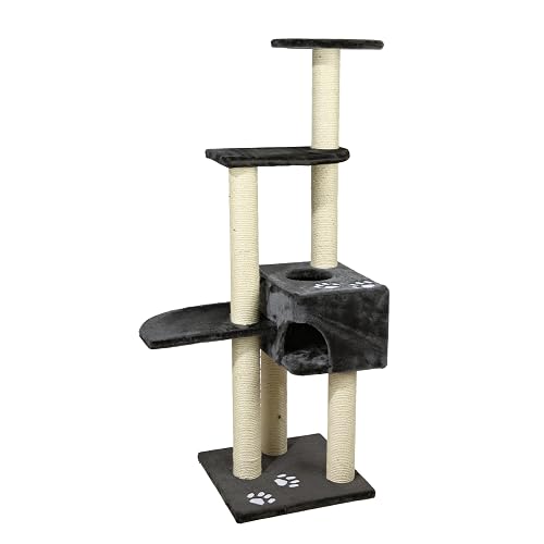 TRIXIE 43867 Poste Rascador Alicante, 142 cm, Antracita