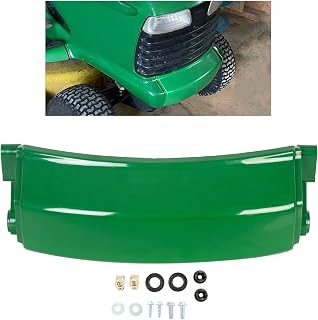ECOTRIC New Front Bumper with Hardware Replaces AM128998 Compatible with John Deere LT133 LT155 LT166 LT150 LT160 LT170 LT180 LT190 LT Series