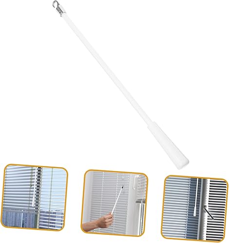 Miniatura 7 de DOITOOL Barra de cortina Accesorio Varita Ciega Reemplazo Gancho Blanco para Tratamientos de Ventanas