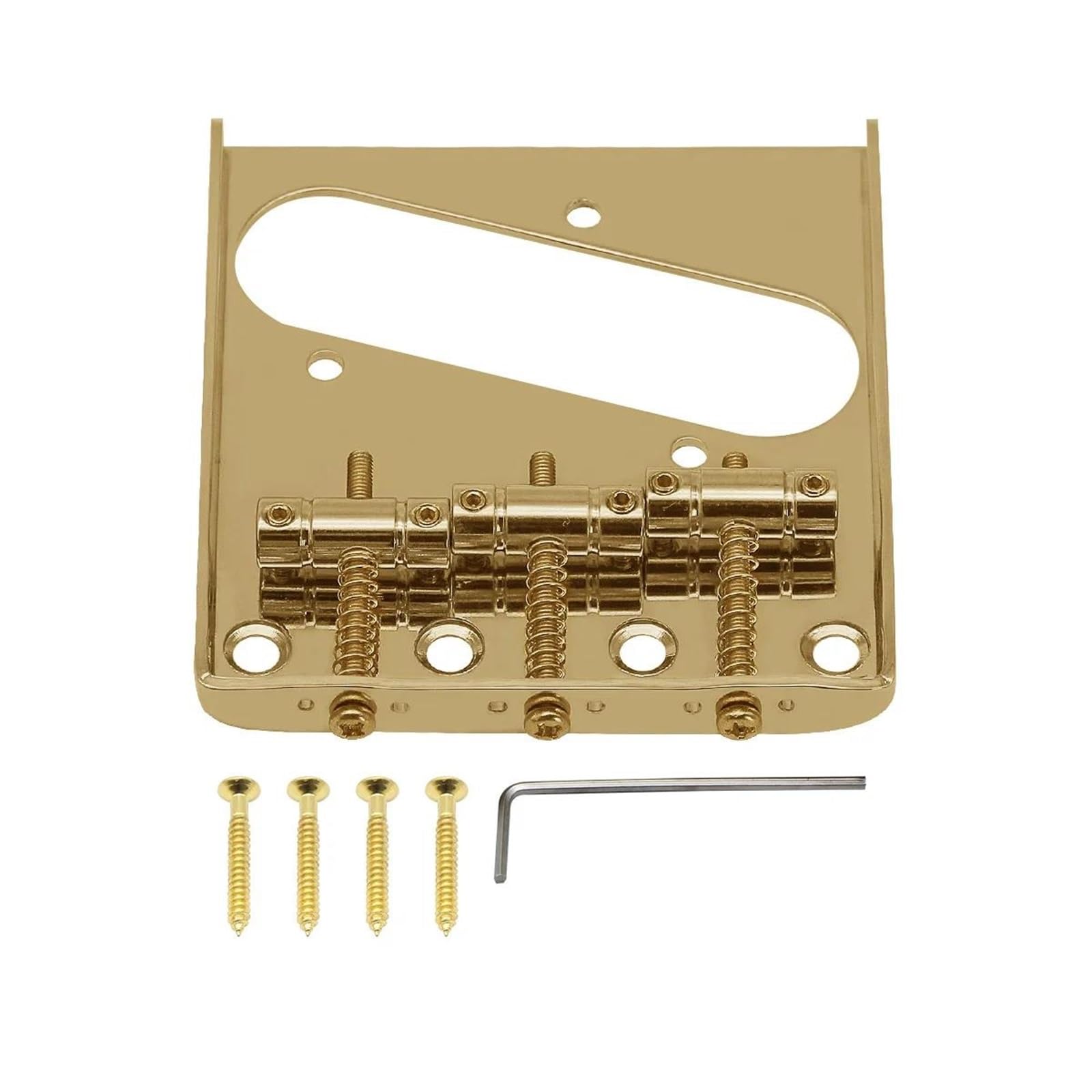 Mostek Gitarowy Stalowy Mostek Do Gitary Elektrycznej Z 3 Siodełkami 10,8 Mm Akcesoria Instrumentów Muzycznych