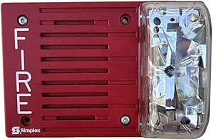 SIMPLEX 4903-9148 - Speaker Strobe 30CD Horizontal, Red - Amazon.com