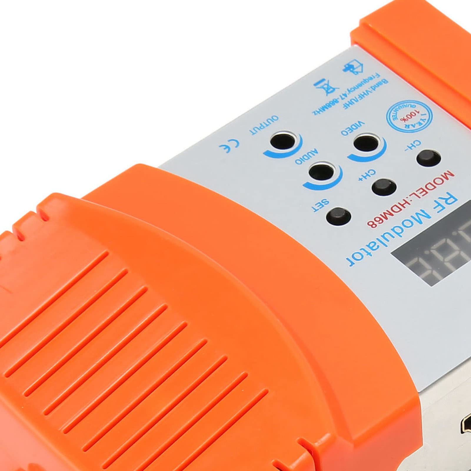 Modulatore RF Digitale HDM68 Convertitore AV a RF PAL NTSC VHF UHF HD per Ricevitore Satellitare Videocamera