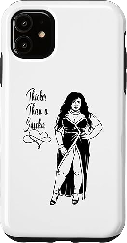 Miniatura 7 de iPhone 13 Thicker Than A Snicker Mother MelaninThick Cute Women Girls Case