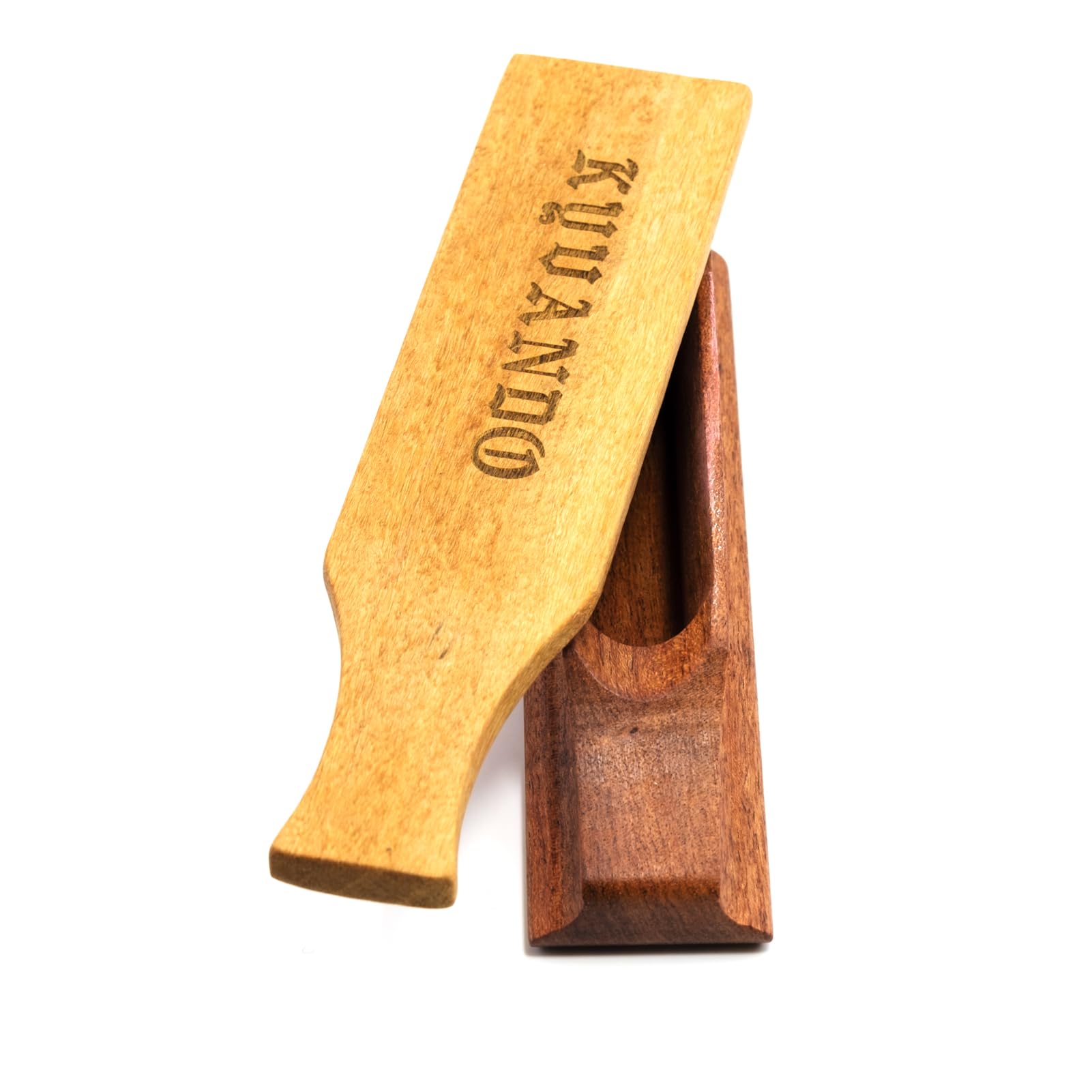 KYVANDO Bubinga Wood Turkey Call Box, Durable & Warp-Resistant, Turkey Box Call for Hunting, Produces Multiple Sounds, Dual-Sided