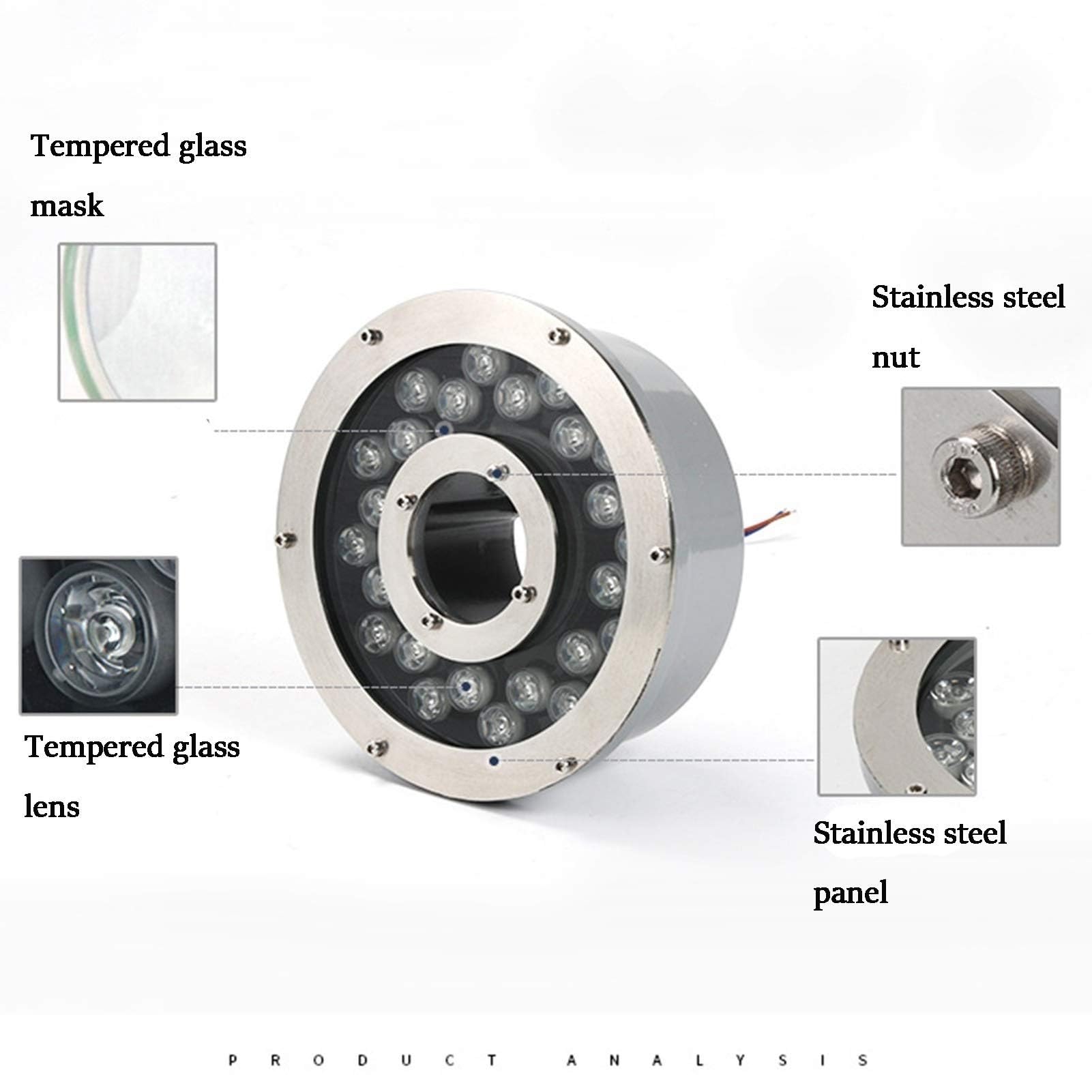 Zoomoi Kapego Waterspot 1 - Vijververlichting - Koudwit - onderwater