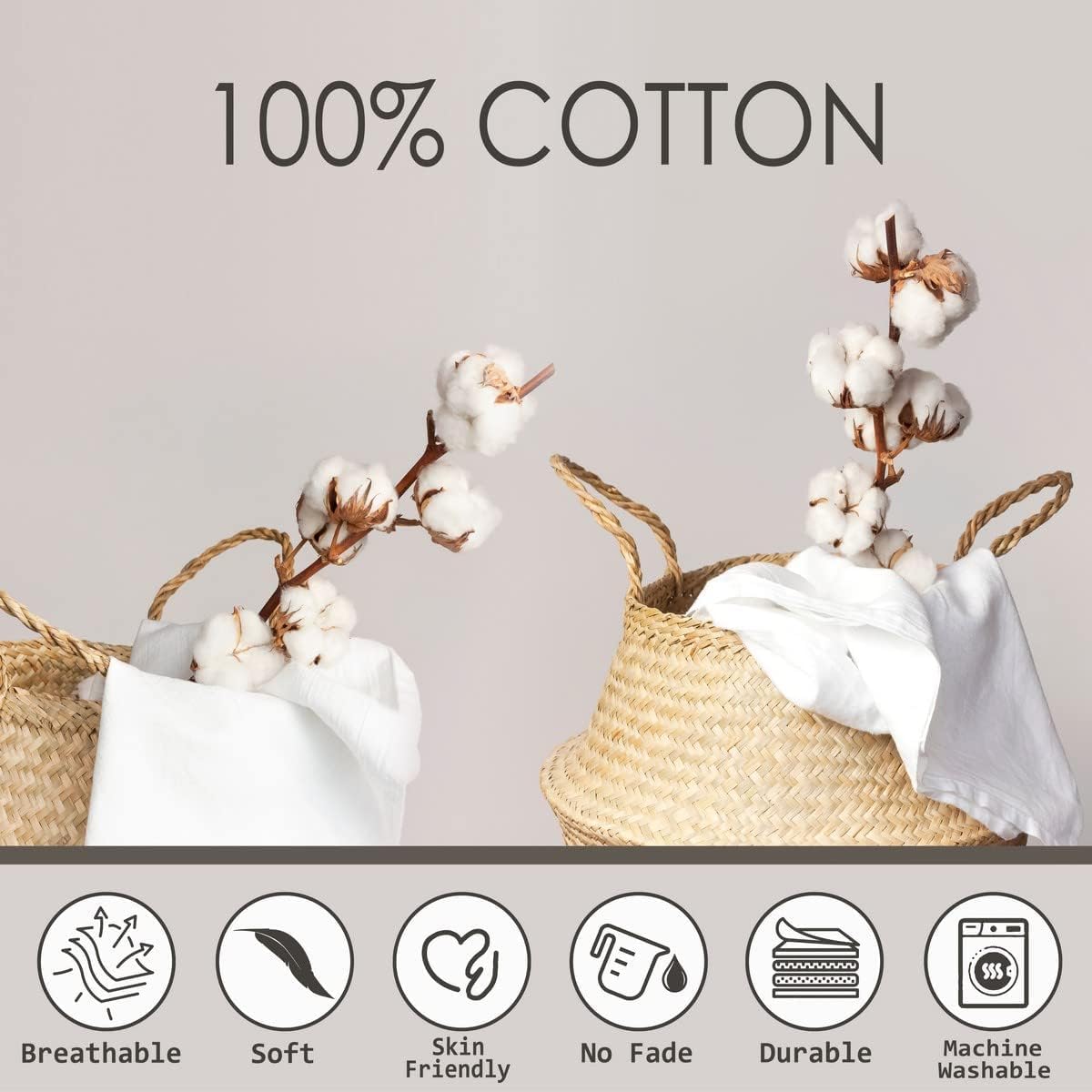 Homewish Set di biancheria da letto in 100% cotone con film Clapper, per bambini, uomini, donne, film di vecchia moda, con macchina fotografica, nero e grigio, morbido e comodo