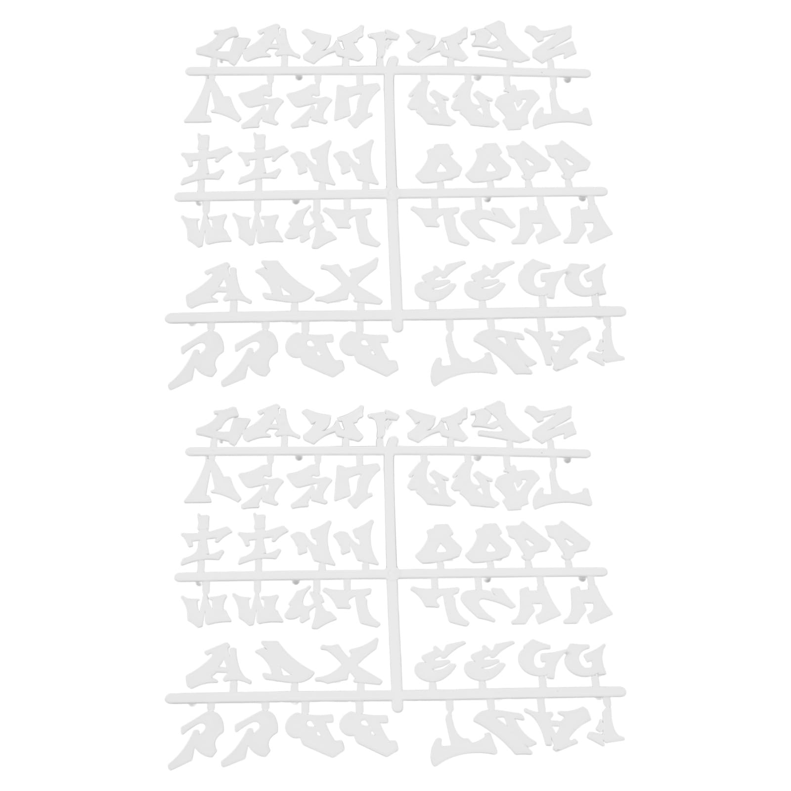 Jazuaiao 2 Sheets Halloween Letters for Message Board for Felts Letter Changeable Letterboard Decorations Message