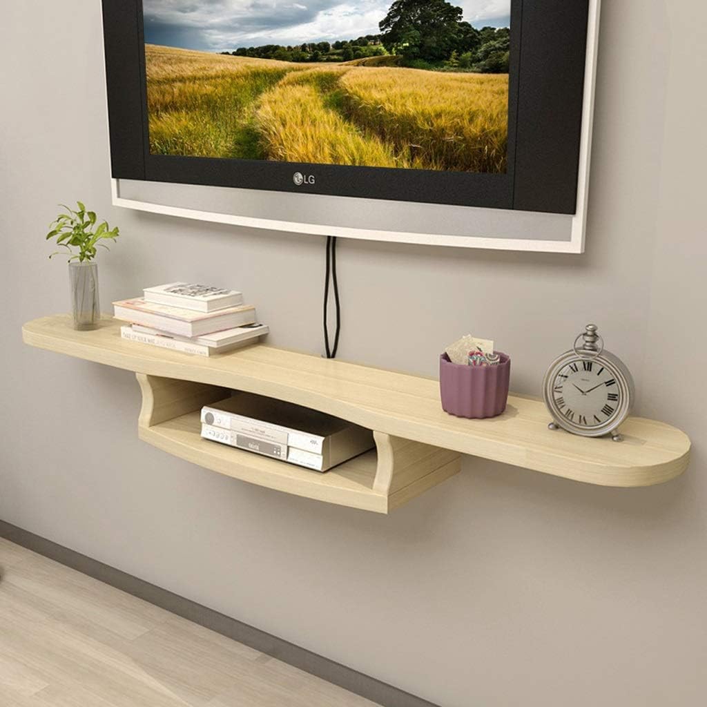 LTJTVFXQ shelf wall TV floating shelf wall shelf multimedia
